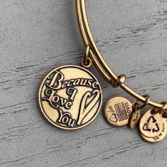 Alex and Ani | Because I Love You Bangle - Picture 3 of 3